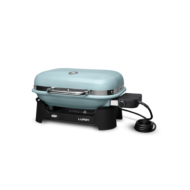 Lumin Compact Electric Grill - Ice Blue