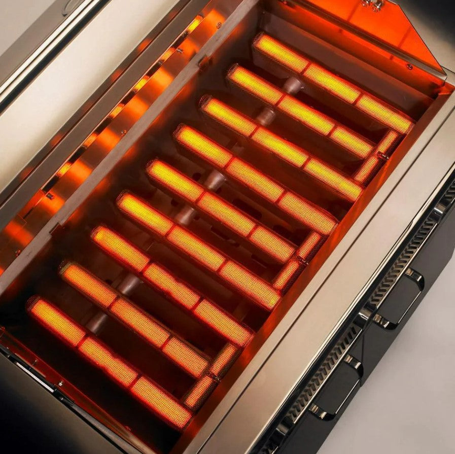 42" Professional Freestanding Grill with All Trident Infrared Burners and Rotisserie (L42ATRF)