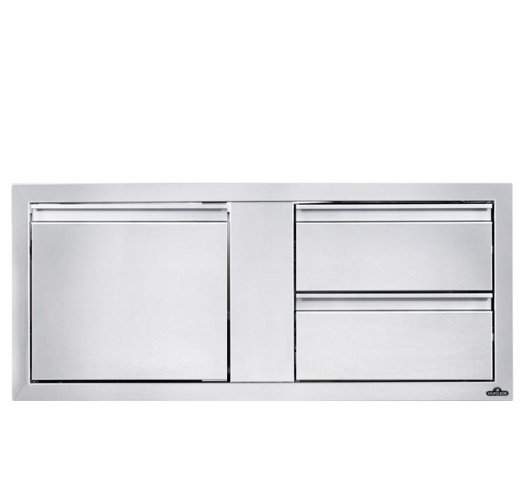 42" X 16" Single Door & Double Drawer