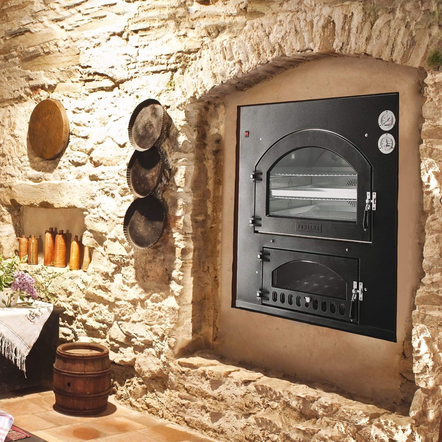 Gusto Built-In INC80Q Wood Oven