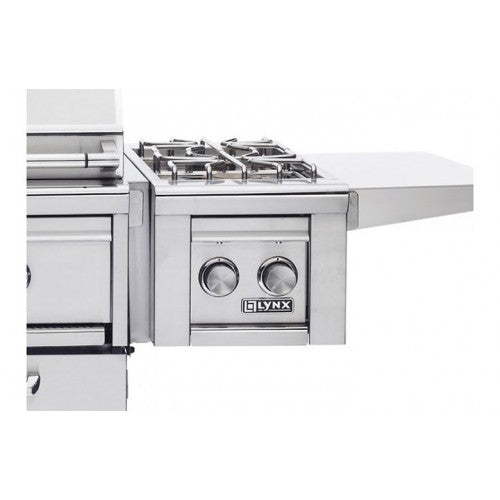 Professional Cart Mounted Double Side Burner