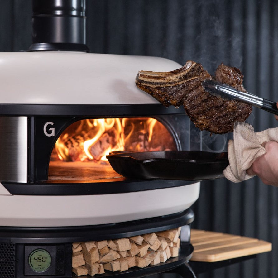 Dome Dual Fuel Oven - Bone
