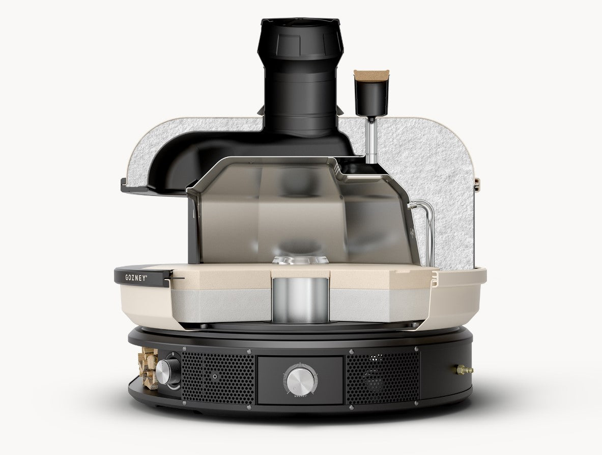 Dome Dual Fuel Oven - Bone