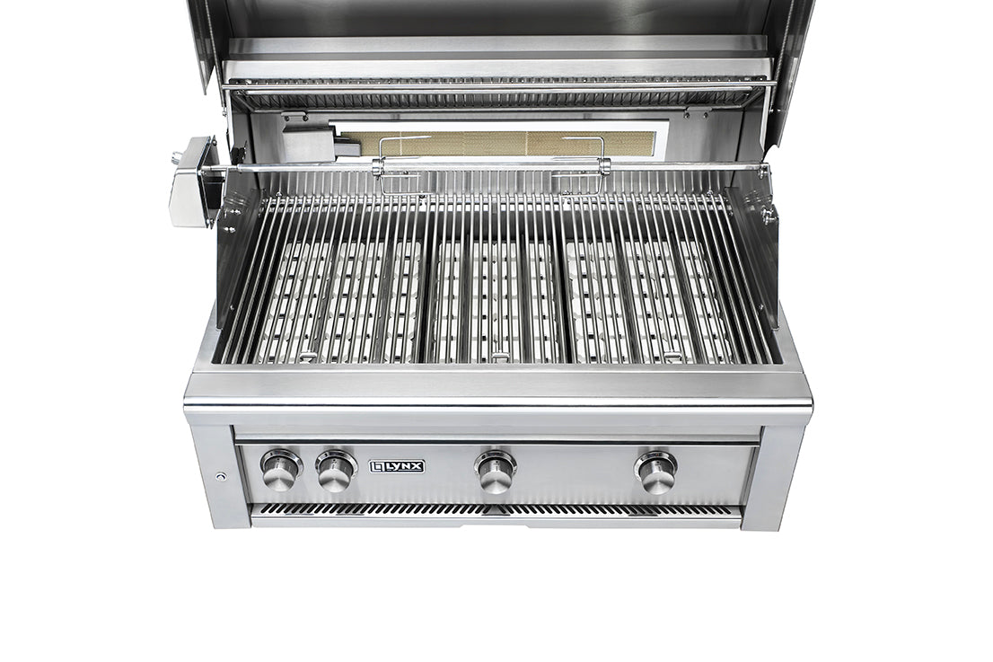 36" Professional Built-in Grill with All Ceramic Burners and Rotisserie (L36R-3)