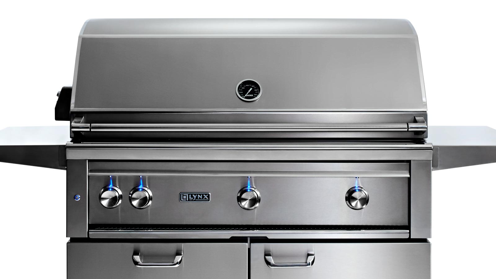 42" Professional Freestanding Grill with All Trident Infrared Burners and Rotisserie (L42ATRF)