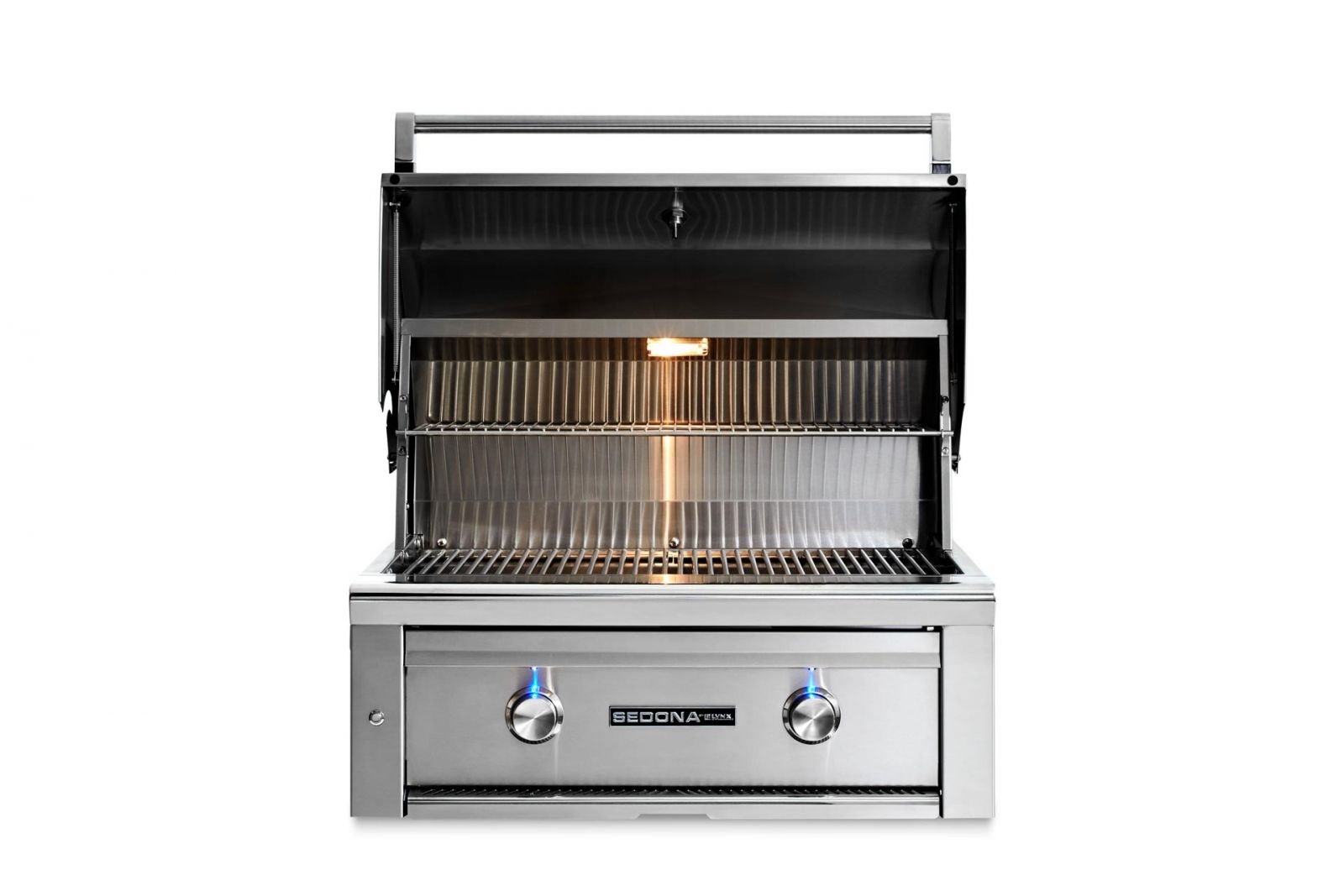 30" Built-in Grill with 1 Prosear Infrared Burner and 1 Stainless Steel Burner (L500PS)