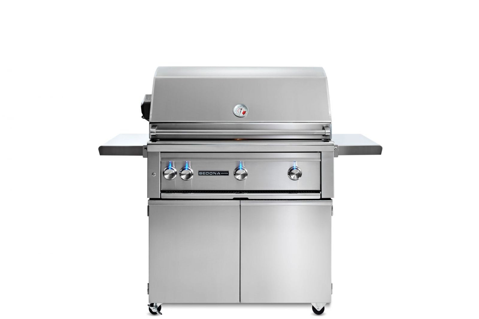 36" Freestanding Grill with 3 Stainless Steel Burners and Rotisserie (L600FR)