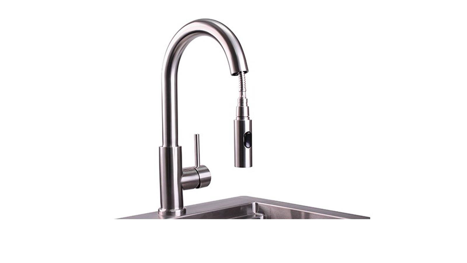 Professional Gooseneck Pull-Down Faucet