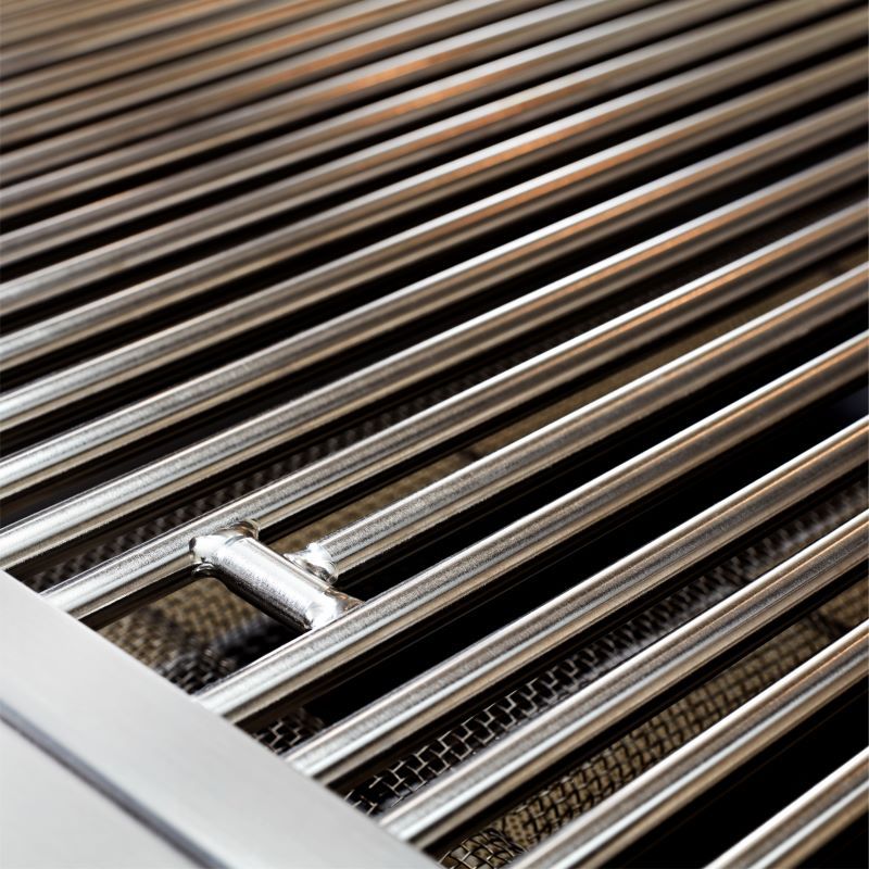 54" Professional Freestanding Grill with 1 Trident Infrared Burner and 3 Ceramic Burners and Rotisserie (L54TRF)