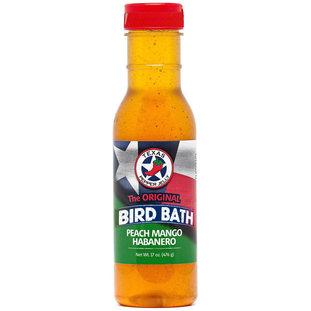 Texas Pepper Jelly Peach Mango Habanero Bird Bath – Dickson