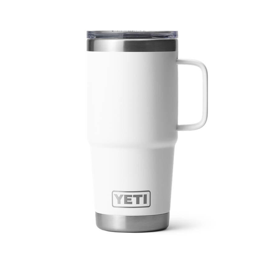 20 oz. / 591ml Travel Mug w/ Stronghold Lid - White