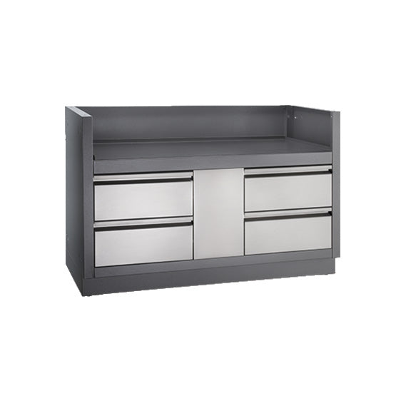 Napoleon OASIS Under Grill Cabinet - Prestige Pro 825 Grill Head - Dickson Barbeque Centre Canada