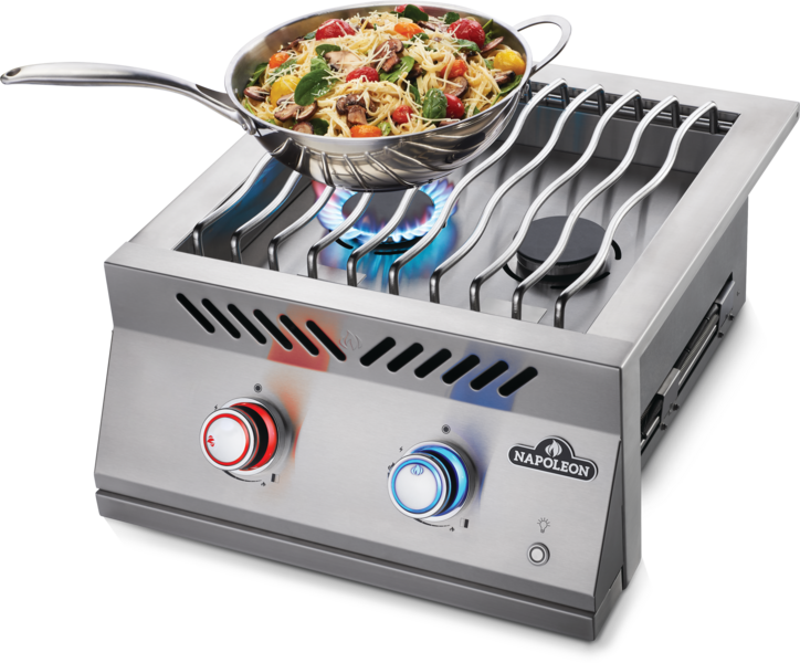 18" Dual Range Top Burner