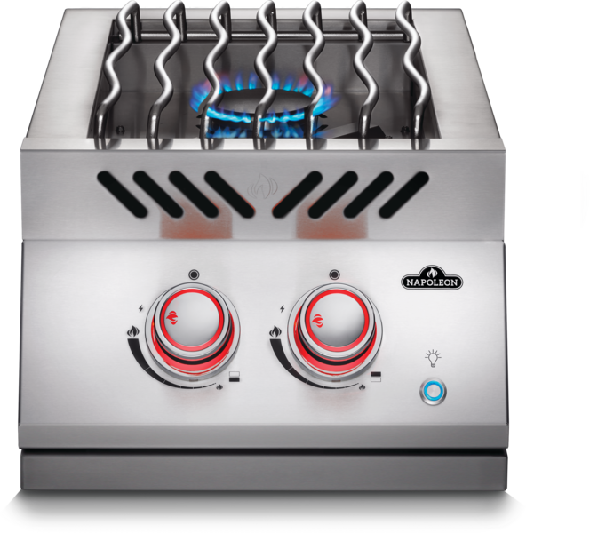 12" Inline Dual Range Top Burner