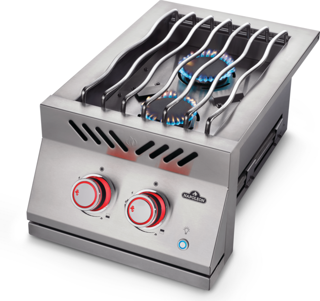 12" Inline Dual Range Top Burner