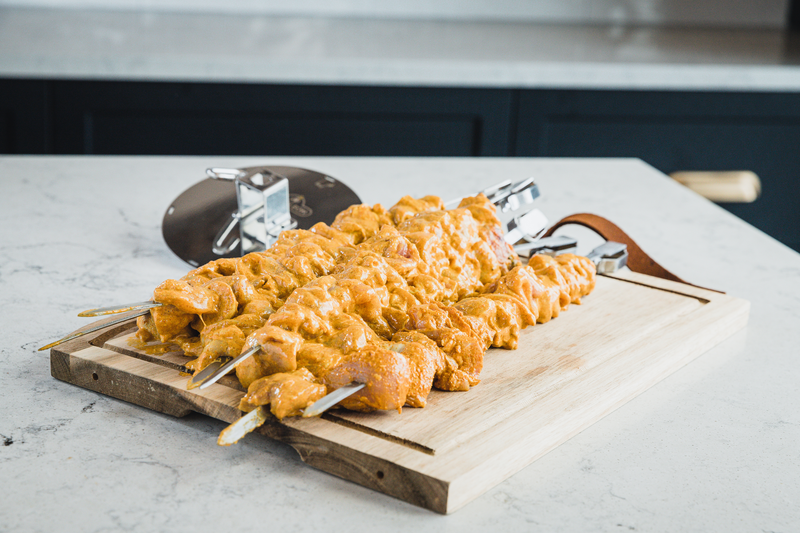 Rotisserie Shish-Kebab Skewer Set