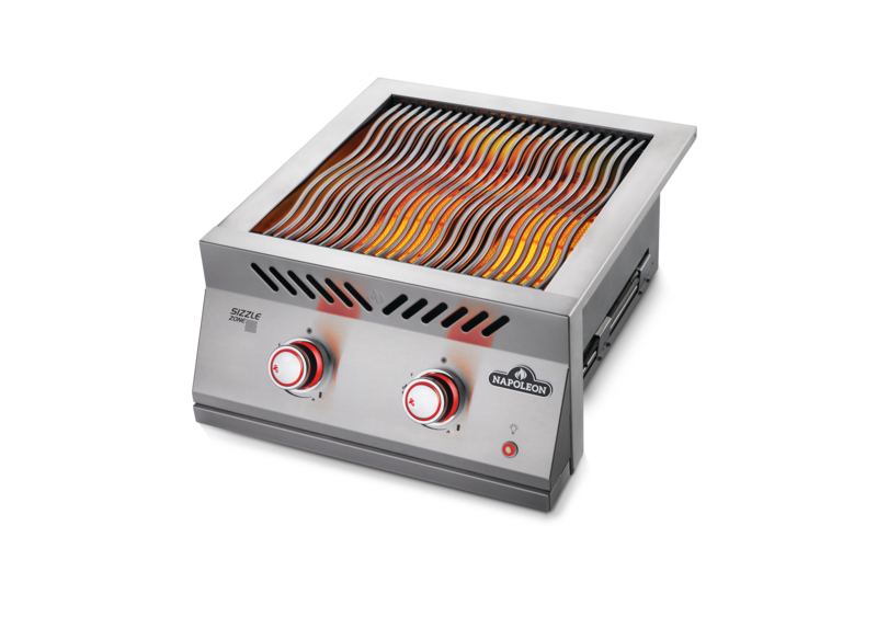 18" Dual Infrared Top Burner