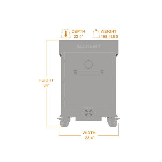 Alchemy Grill + Smoker 24" - Display Model