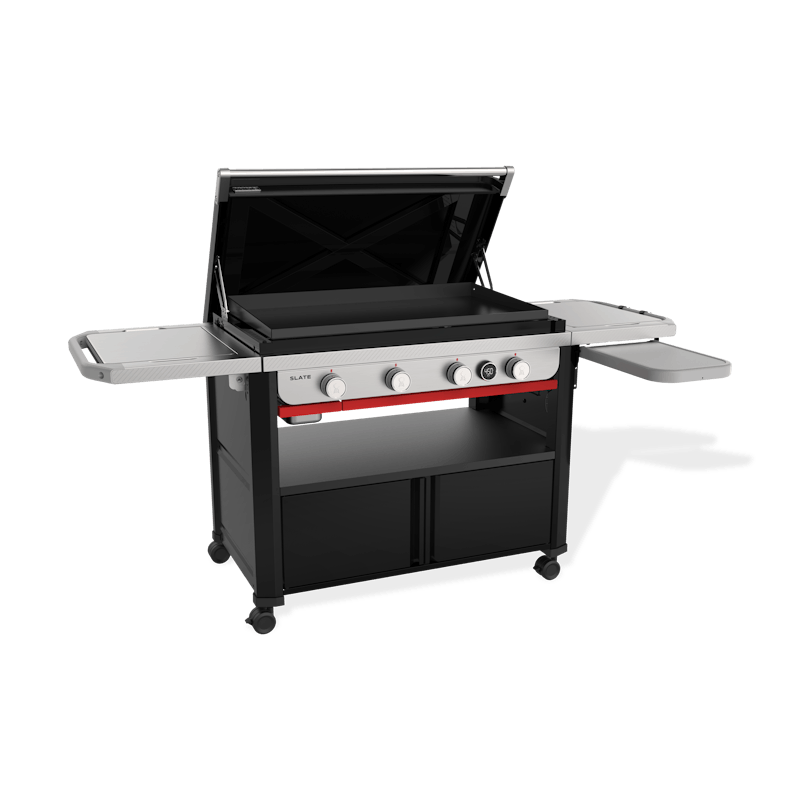 Slate 36" Rust-Resistant Griddle w/ Extendable Side Table