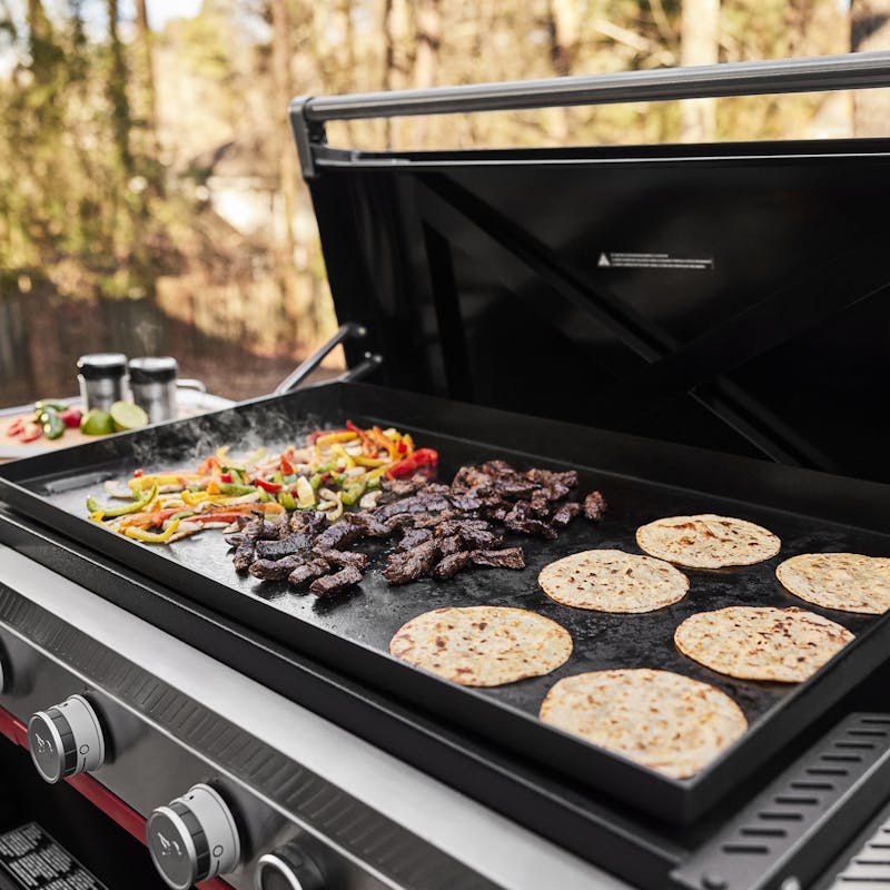 Slate 36" Rust-Resistant Griddle w/ Extendable Side Table