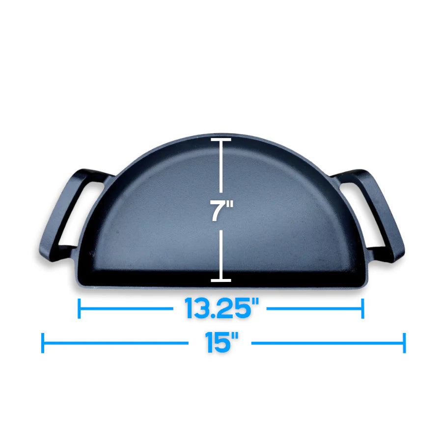 Drip 'N Griddle Pan - 18" Cast Iron
