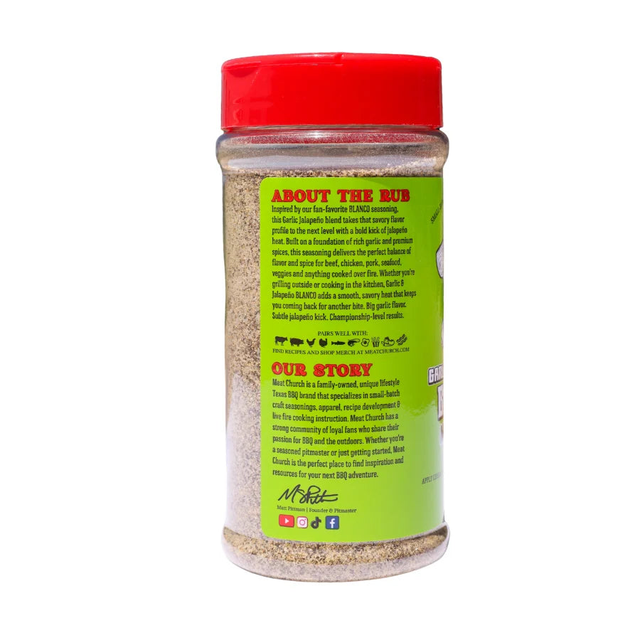 Garlic & Jalapeno BLANCO Seasoning