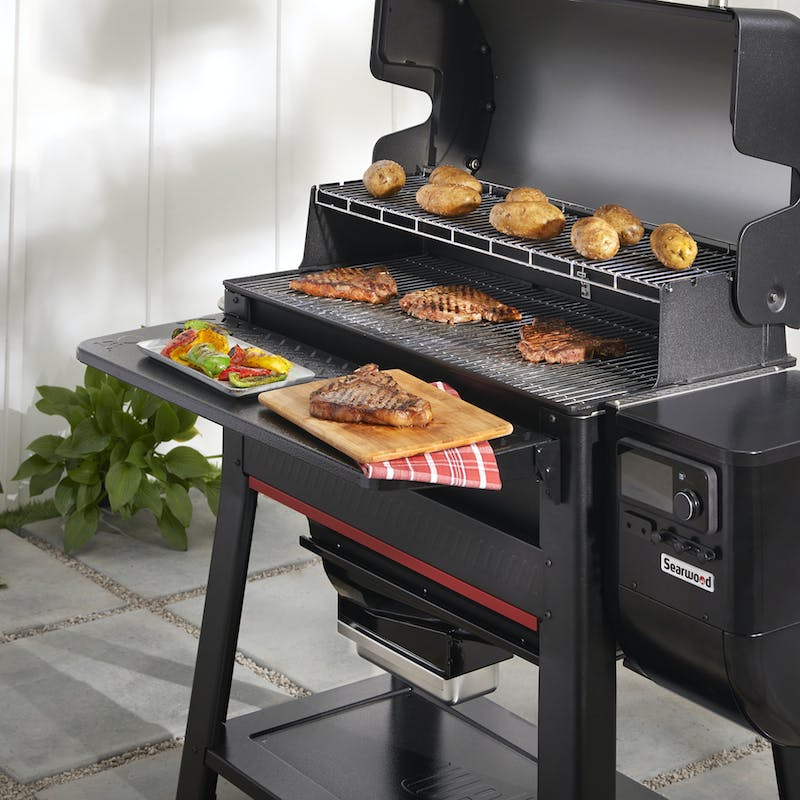 Folding Front Table for Searwood XL 600 Pellet Grill