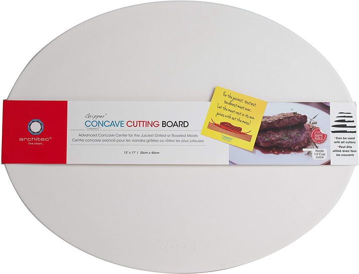 Poly Gripper Concave Cutting Board