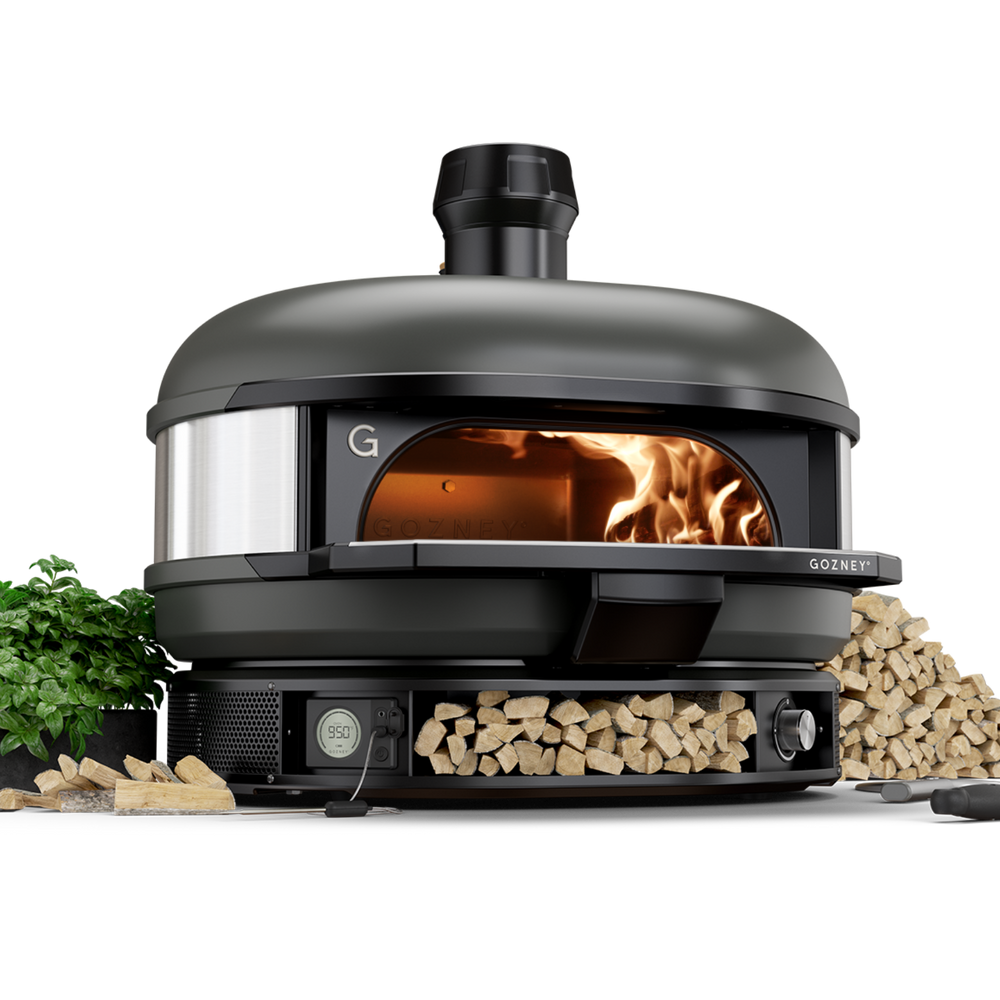 Dome Dual Fuel Oven - Off Black