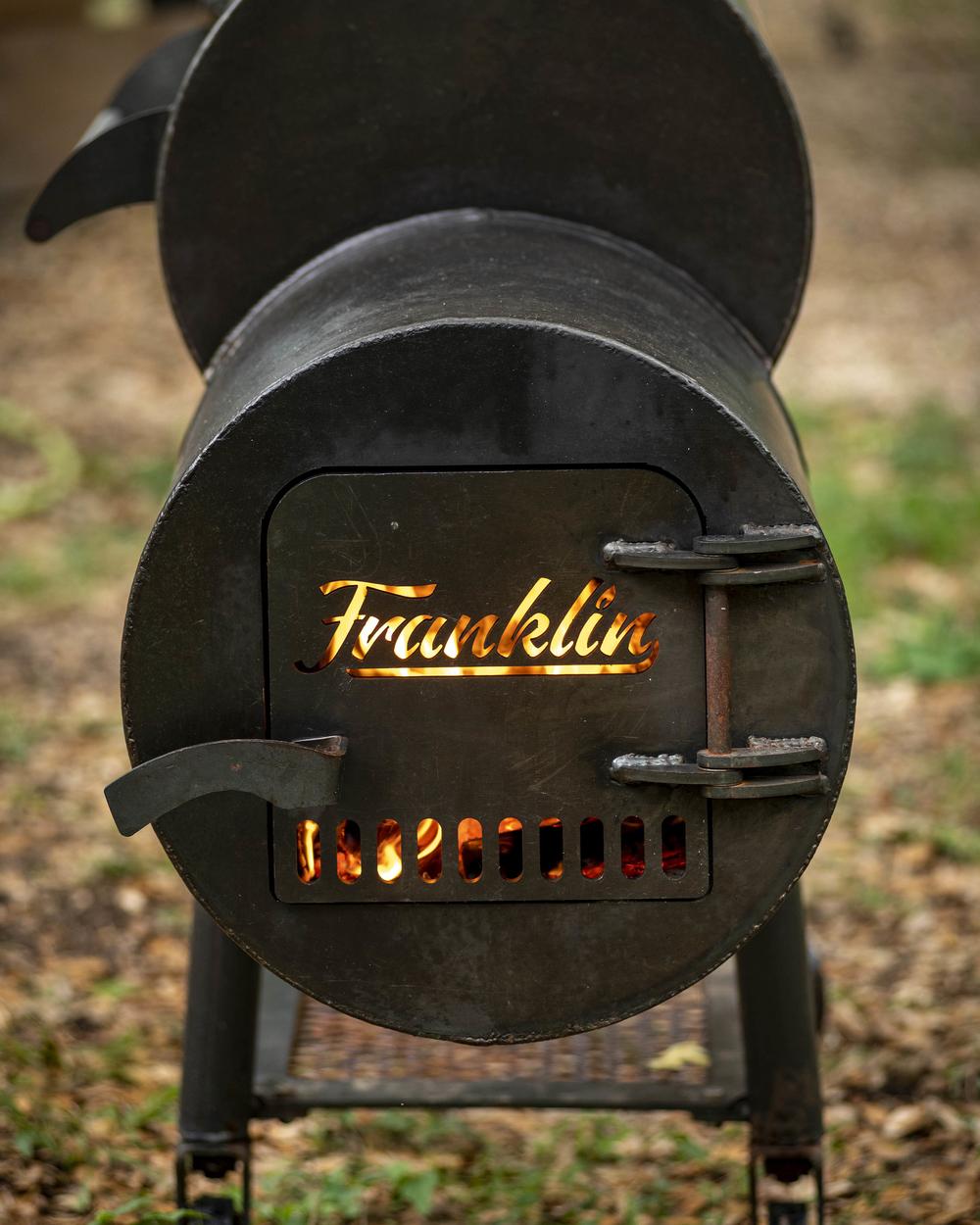 Franklin Barbecue Pit