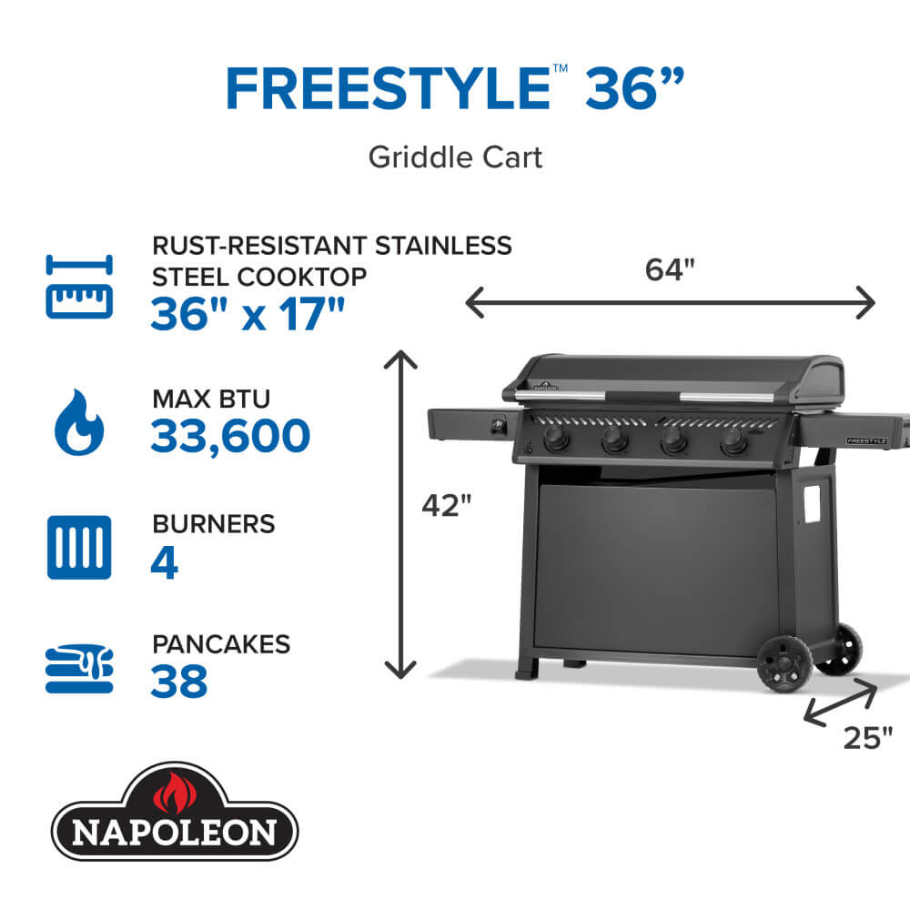 Freestyle 36" Gas Griddle