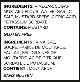 Garlic Style Gourmet Mustard