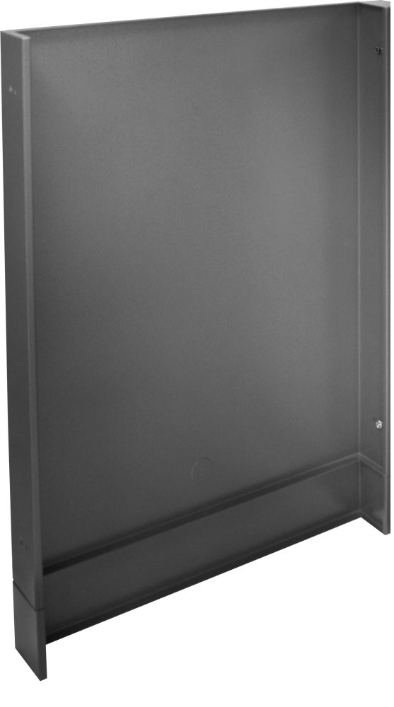 Oasis Fridge Enclosure - Mid Run - Matte Black
