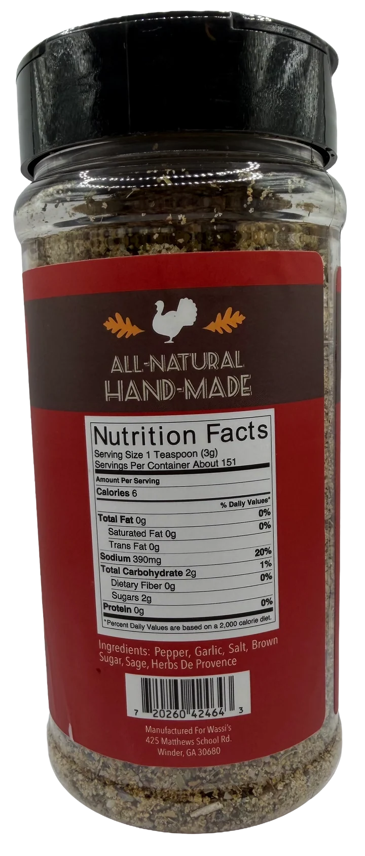 Ltd. Edition Turkey Rub