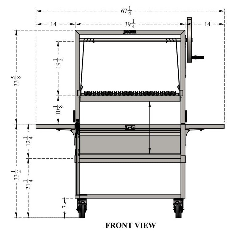 36" Santa Maria Grill