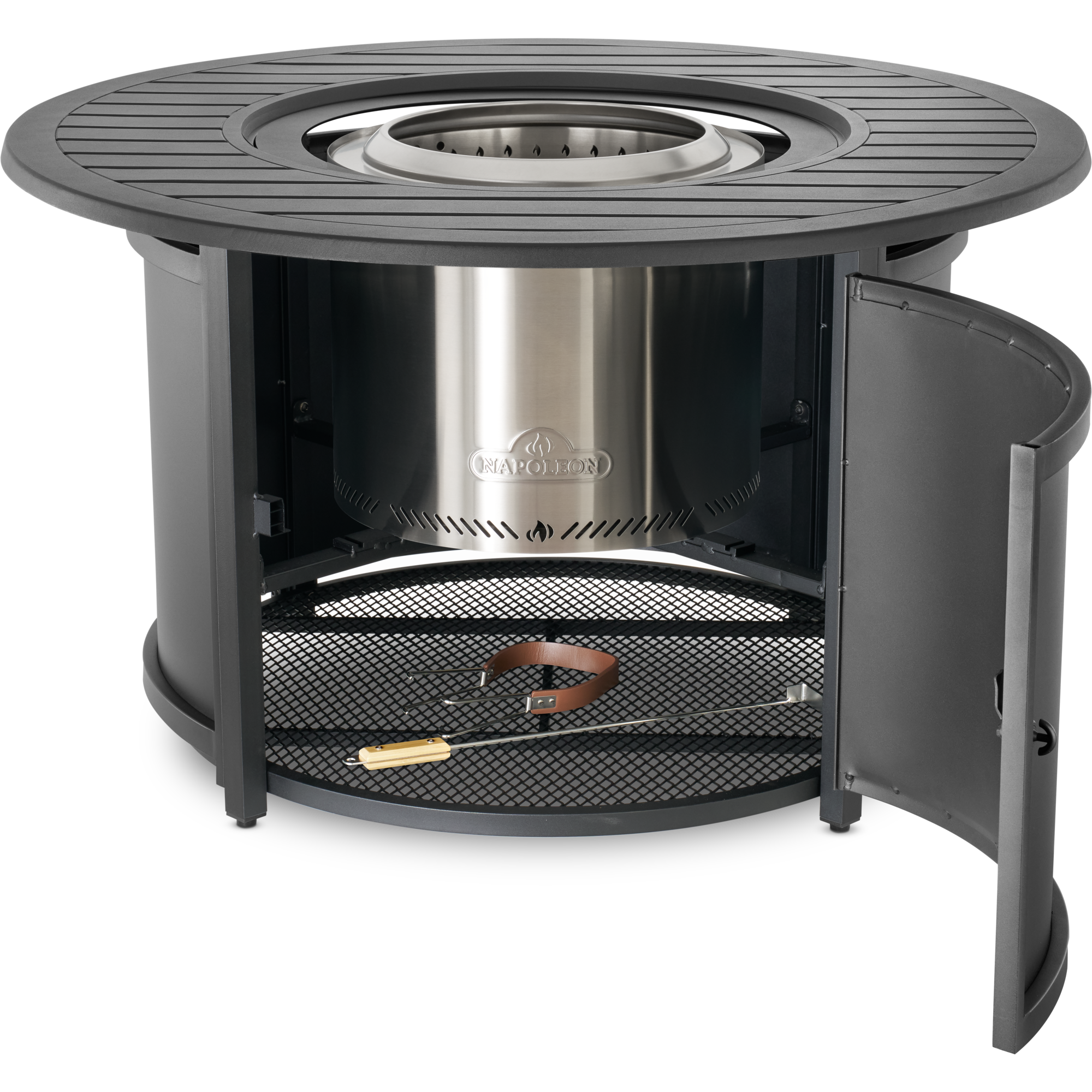 Round Fire Pit Table Surround for Timberwolf 18" / 22" Pits