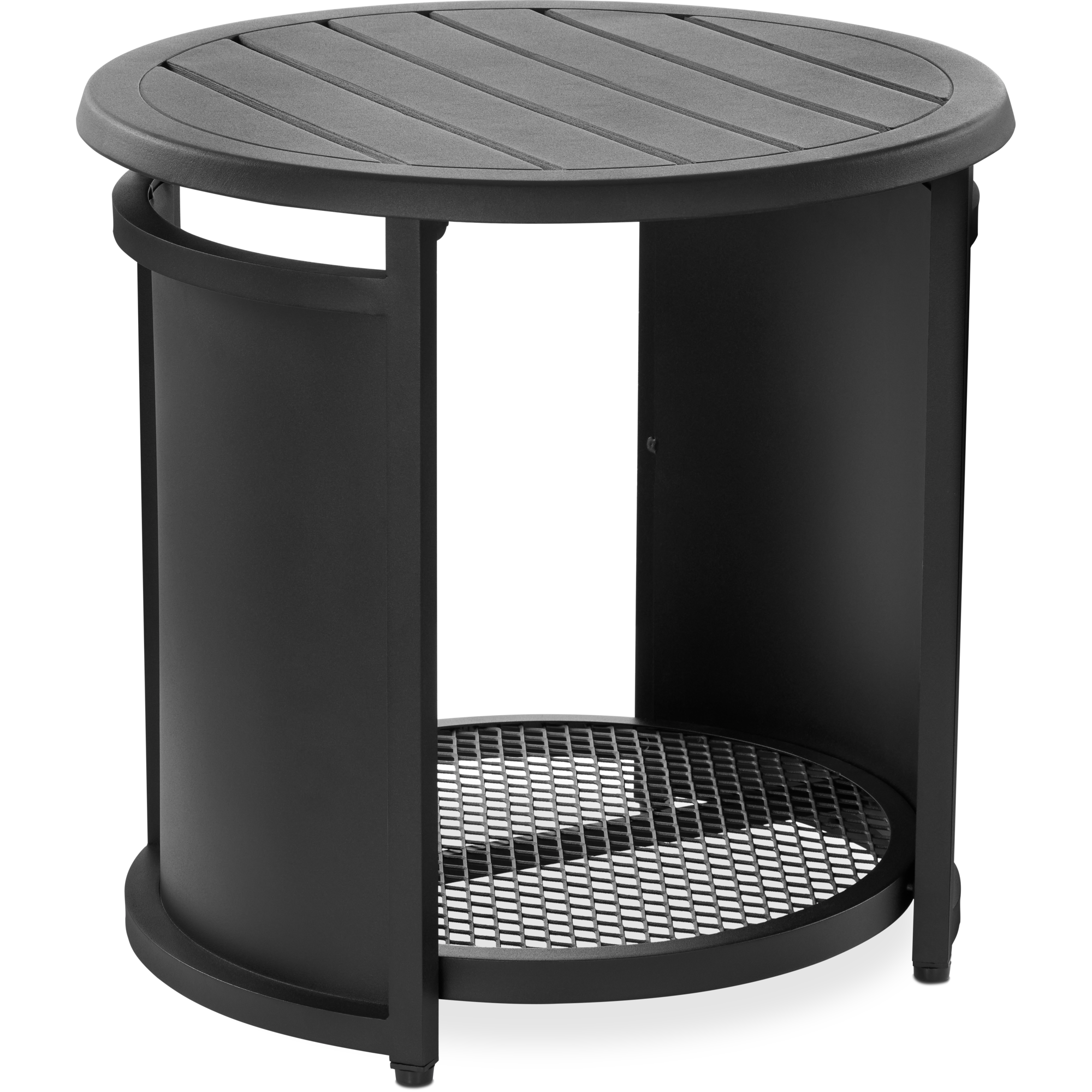 Round Fire Pit Side Table