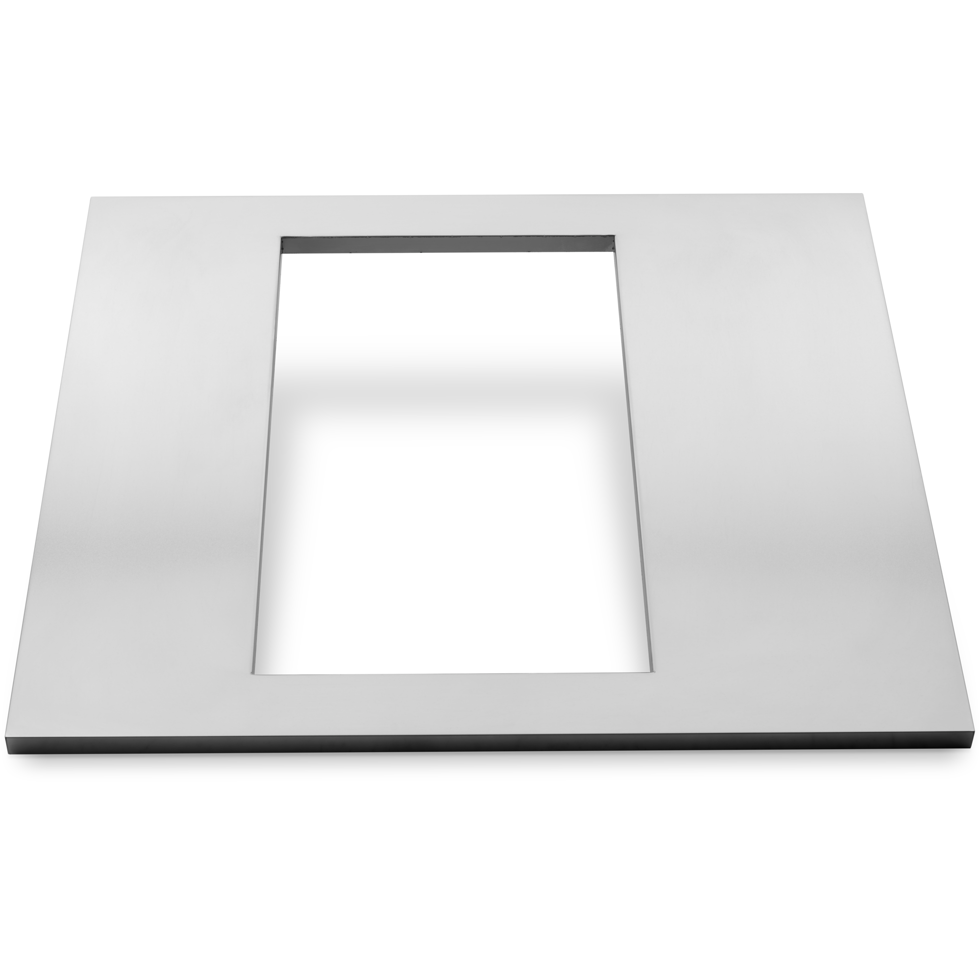 OASIS 24" x 26" Stainless Steel End Countertop with 10" Burner Cutout