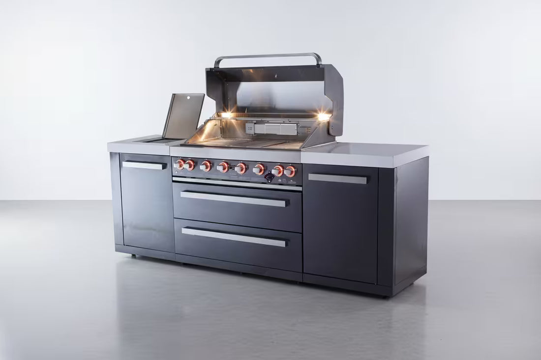 805 6-Burner Black Series Island