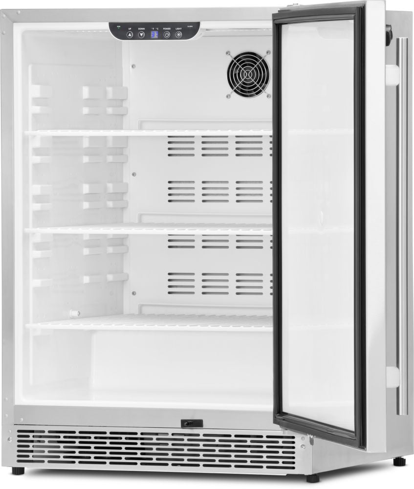 24" Outdoor Stainless Steel Fridge