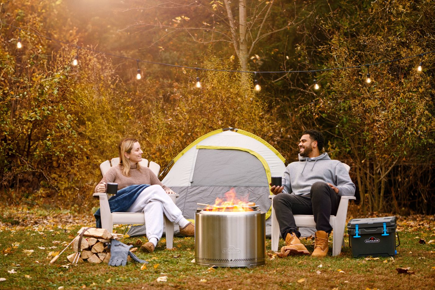 Timberwolf Smokeless Fire Pit 22" Stainless Steel