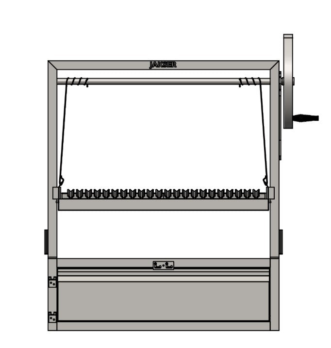 36" Santa Maria Built-in Grill