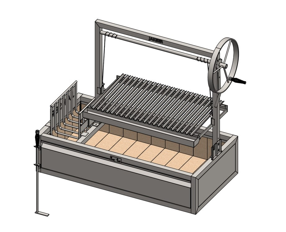 48" Santa Maria Built-in Grill