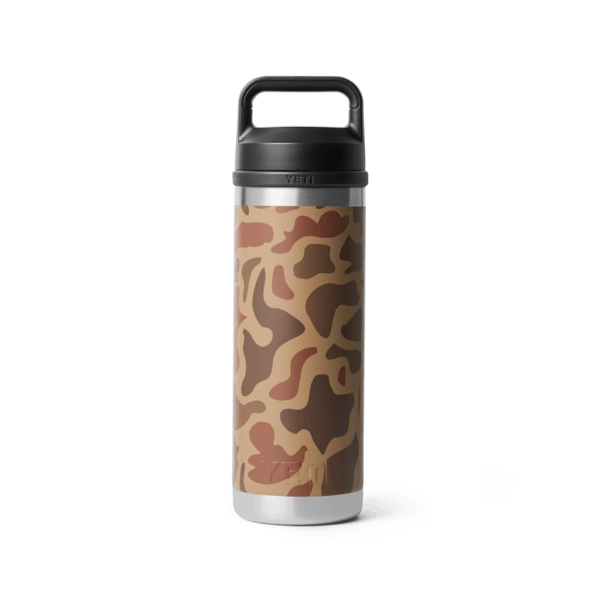 18 oz. / 532ml Bottle w/ Chug Cap - Wetlands Camo