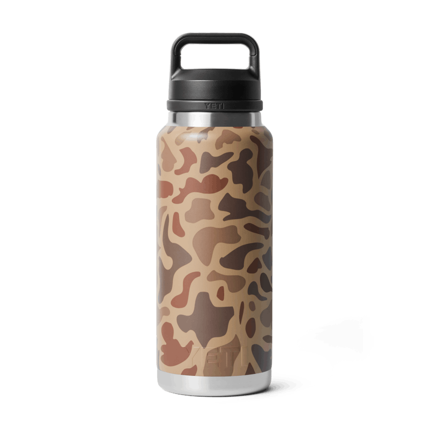 36 oz. / 1L Bottle w/ Chug Cap - Wetlands Camo