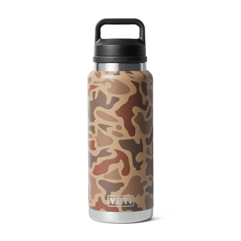 36 oz. / 1L Bottle w/ Chug Cap - Wetlands Camo
