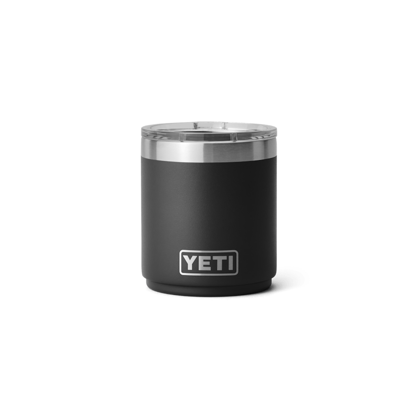 10 oz. / 295ml Stackable Lowball w/ DuraSip Ceramic Lining - Black