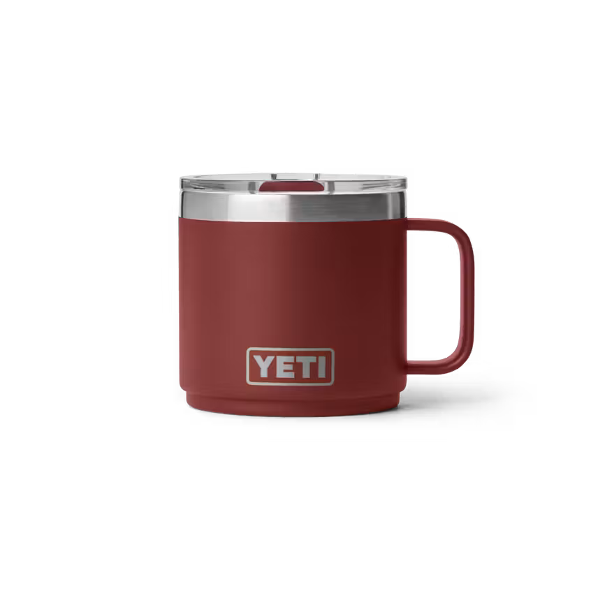 14 oz. / 414ml Stackable Mug w/ DuraSip Ceramic Lining - Stag Red
