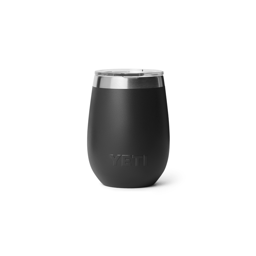 10 oz. / 295ml Wine Tumbler w/ DuraSip Ceramic Lining - Black