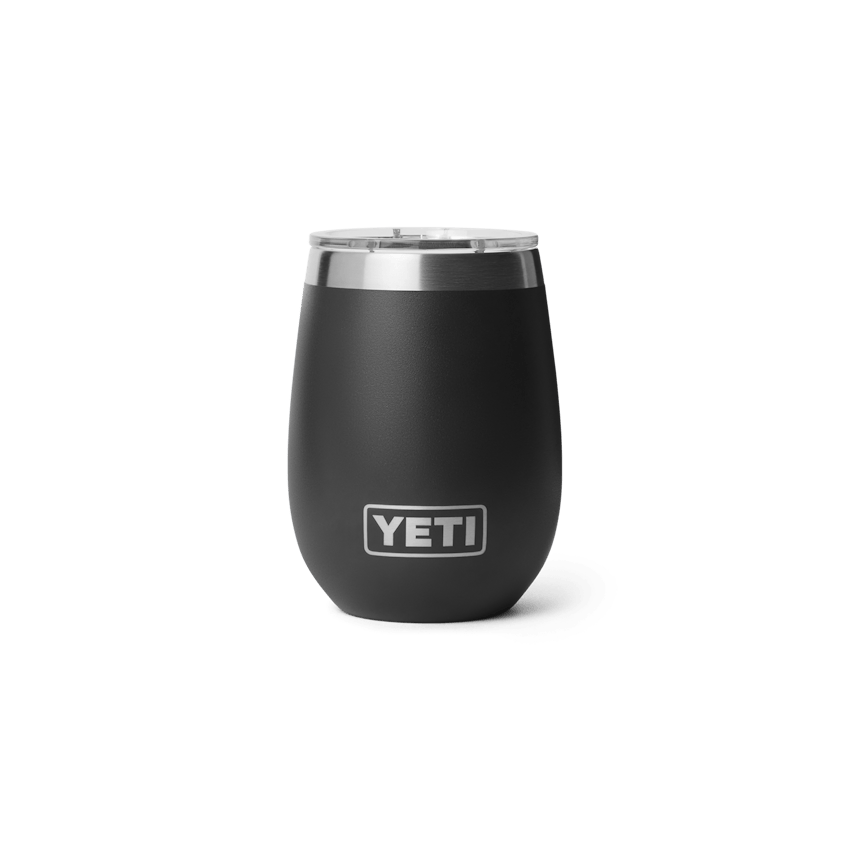 10 oz. / 295ml Wine Tumbler w/ DuraSip Ceramic Lining - Black